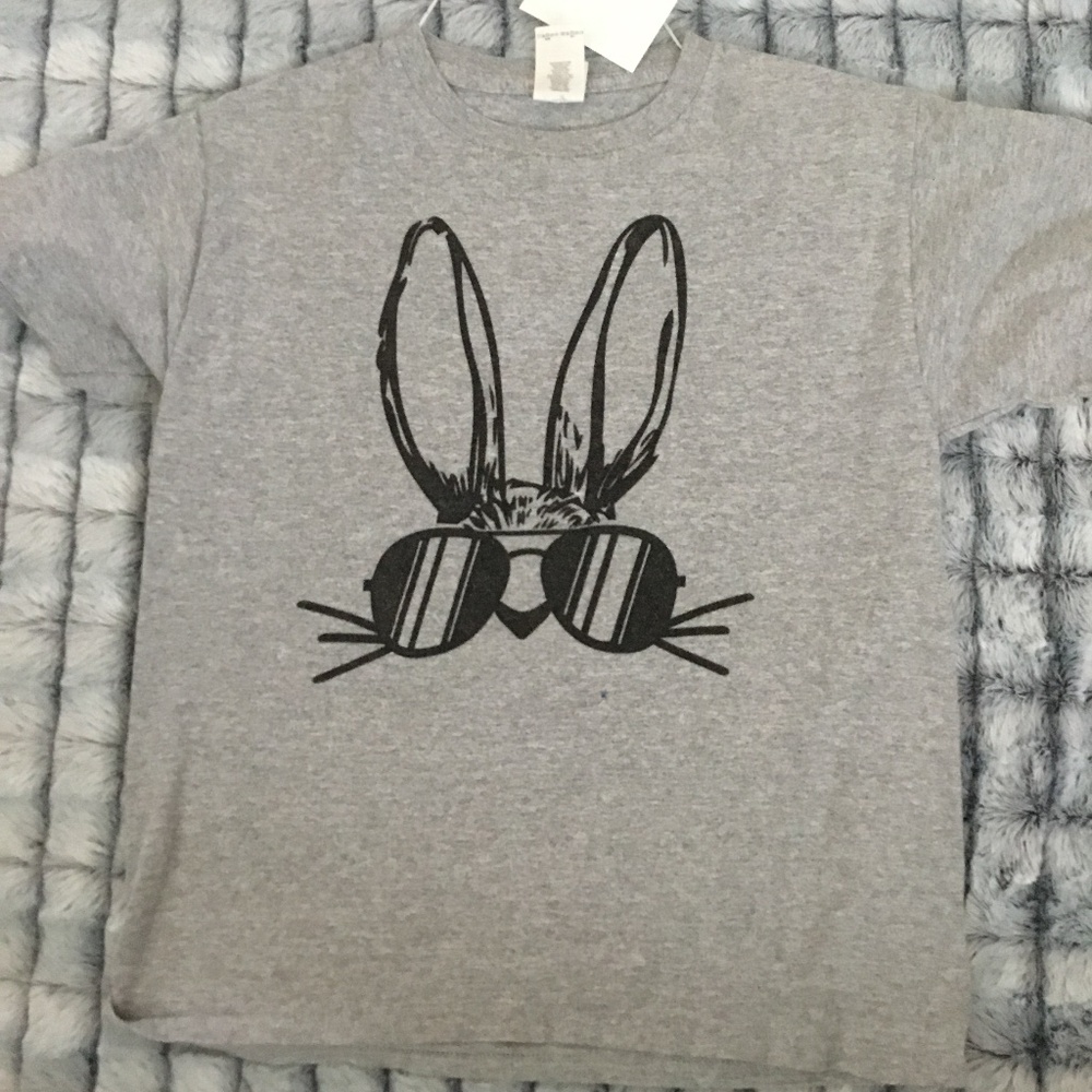 Easter Bunny tshirt 10-12